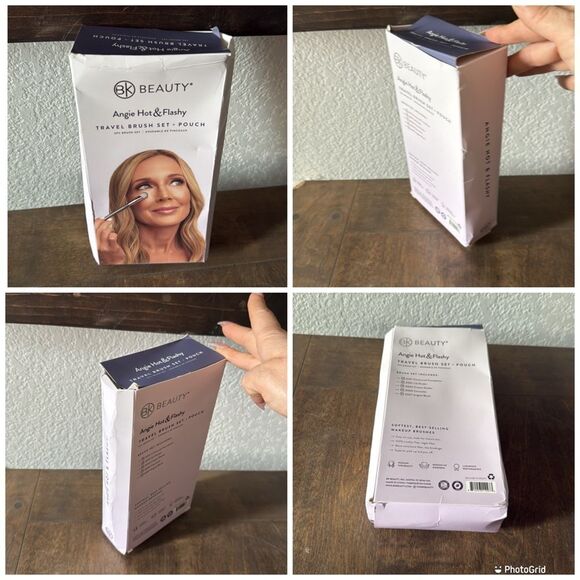 BK BEAUTY ANGIE HOT & FLASHY TRAVEL
BRUSH SET WITH POUCH - Picture 5 of 12